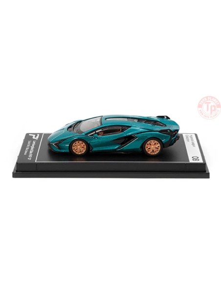 LAMBORGHINI SIAN FKP 37-BLU URANUS 1/64 KTH08 POSTERCARS