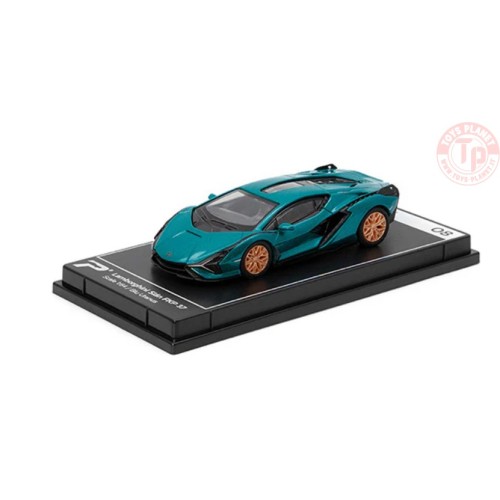 LAMBORGHINI SIAN FKP 37-BLU URANUS 1/64 KTH08 POSTERCARS