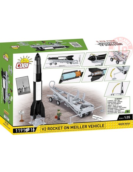 V2 Rocket on Meiller Vehicle - Executive Edition COBI 3120 COBI