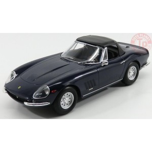 Ferrari 275 GTB/4 NART Spyder '67 DarkBlue 1/18 KKDC180233 KK-SCALE