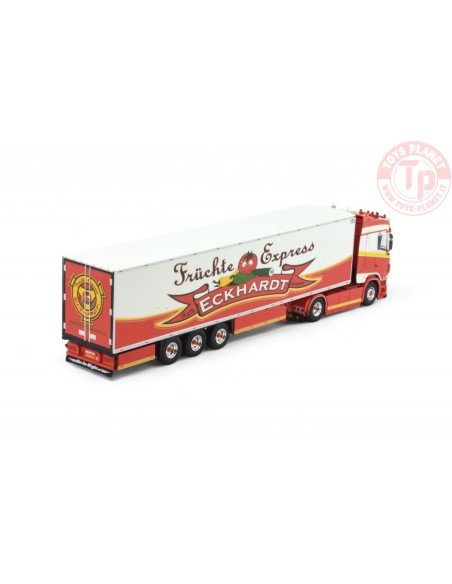 Scania Next Gen S-serie 4x2 met 3 assige koeltrailer Eckhardt TEKNO 84603 TEKNO Scania Next Gen S-serie 4x2 met 3 assige koeltrailer Eckhardt TEKNO 84603 TEKNO