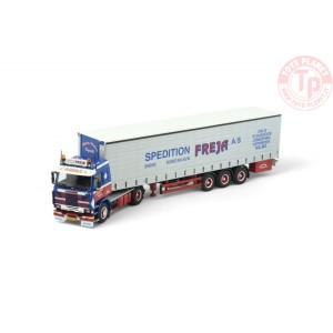 Scania 143 con semirimorchio centinato Morten Nielsen TEKNO 85454 TEKNO