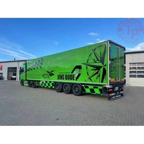 Volvo FH05 Globetrotter XL met 3-assige koeloplegger jens Bode TEKNO 85525 TEKNO