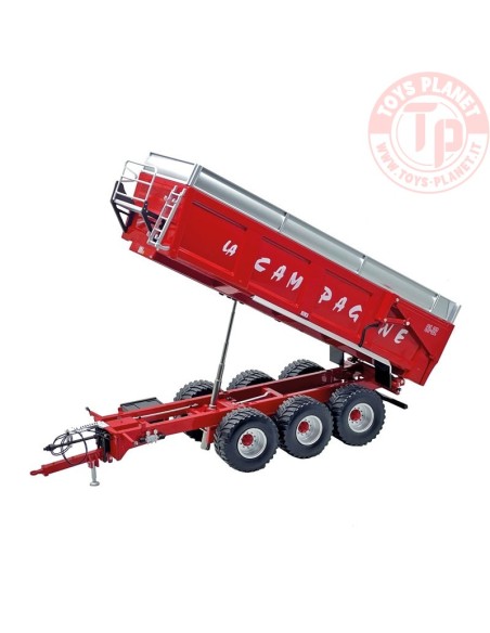 Dumper 3 ASSI LA CAMPAGNE 81/32 rosso REP 270 REPLICAGRI