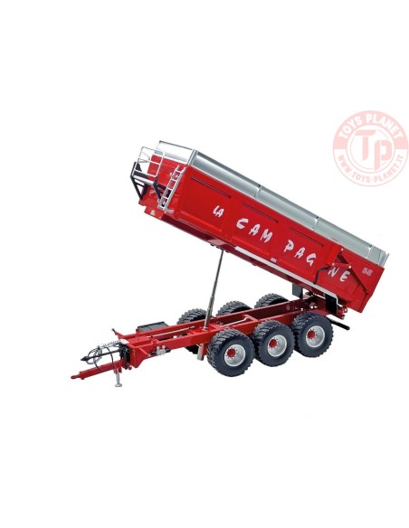 Dumper 3 ASSI LA CAMPAGNE 81/32 rosso REP 270 REPLICAGRI
