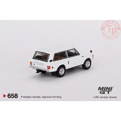 LAND ROVER RANGE ROVER DAVOS WHITE 1971 1:64 MGT00658-R Mini Gt