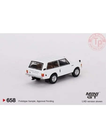 LAND ROVER RANGE ROVER DAVOS WHITE 1971 1:64 MGT00658-R Mini Gt