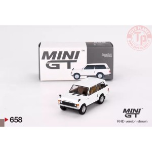 LAND ROVER RANGE ROVER DAVOS WHITE 1971 1:64 MGT00658-R MINI GT