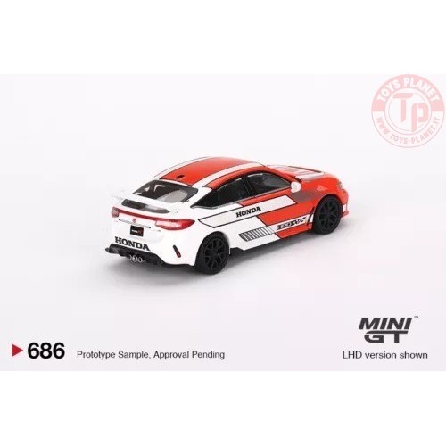 HONDA CIVIC TYPE R PACE CAR 2023 1:64 MGT00686-L MINI GT