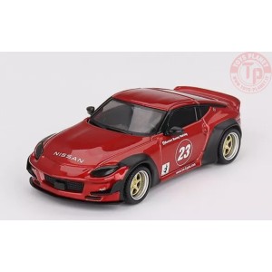NISSAN Z400 PANDEM PASSION RED LHD 2023 1:64 MGT00722-R Mini Gt