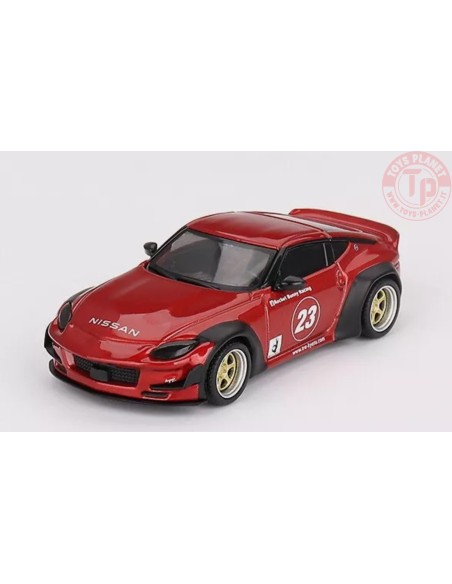 NISSAN Z400 PANDEM PASSION RED LHD 2023 1:64 MGT00722-R Mini Gt