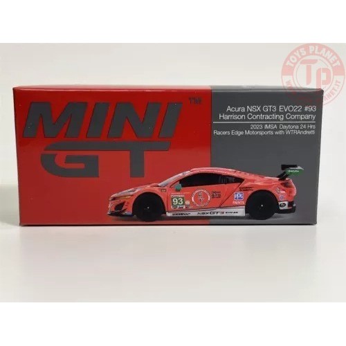 ACURA NSX GT3 EVO22 N93 WTR RACERS EDGE MOTORSPORTS DAYTONA 24HR 2023 1:64 MGT00617-L Mini Gt