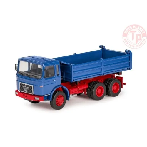 MAN F8 ribaltabile 3 assi blu CONRAD 1061/0 CONRAD