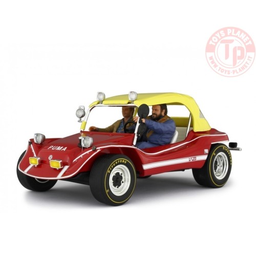 Bud Spencer, Terence Hill & Puma Dune Buggy 1972 - 1/18 LM128A1 LAUDORACING