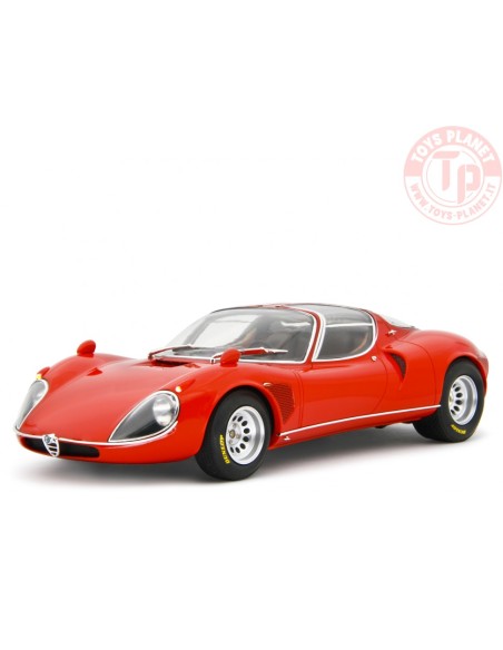 Alfa Romeo 33 Coupè Stradale 1967 C Version 1:18 LM153C LAUDORACING