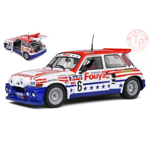 RENAULT 5 MAXI N.6 RALLYCROSS 1987 G.ROUSSEL 1:18 SL1804706 SOLIDO