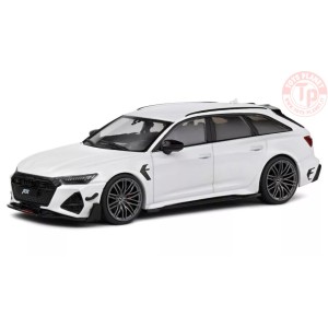 AUDI A6 RS6-R ABT AVANT SW STATION WAGON 2021 WHITE 1:43 SL4310710 SOLIDO