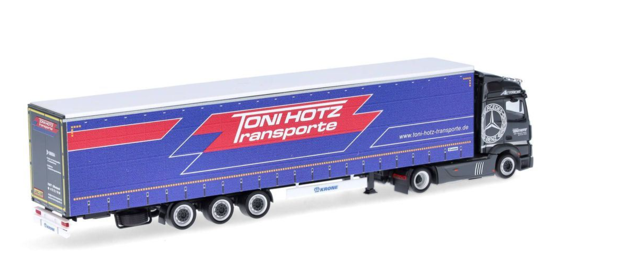 DS Automodelle Modellbauvertrieb | Herpa LKW MB Actros 11 Streamspace Kühl-KSz Transalbert