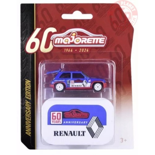 Renault R5 Turbo 60 year anniversary 1/64 MAJ21 MAJORETTE