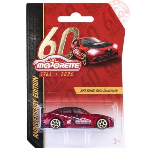 Alfa Romeo Giulia Quadrifoglio 60 year anniversary 1/64 MAJ29 MAJORETTE