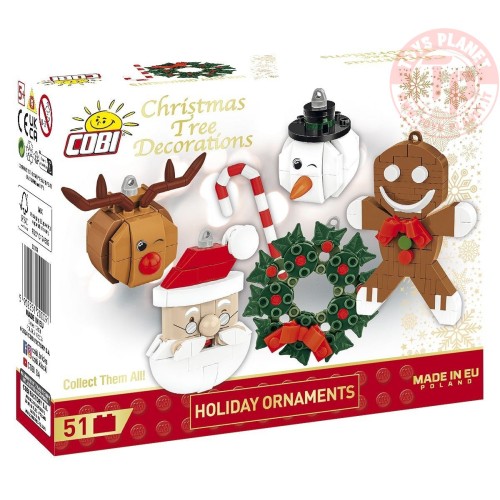 Christmas tree decorations - Holiday ornaments COBI 20009 COBI