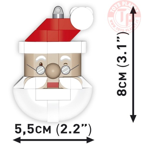 Christmas tree decorations - Santa claus COBI 20011 COBI