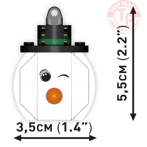 Christmas tree decorations - Snowman COBI 20012 COBI