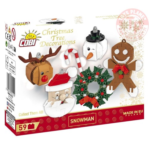 Christmas tree decorations - Snowman COBI 20012 COBI