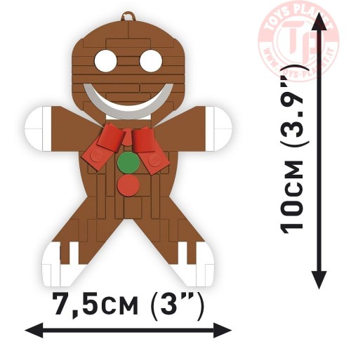 Christmas tree decorations - Gingerbread Man COBI 20013 COBI