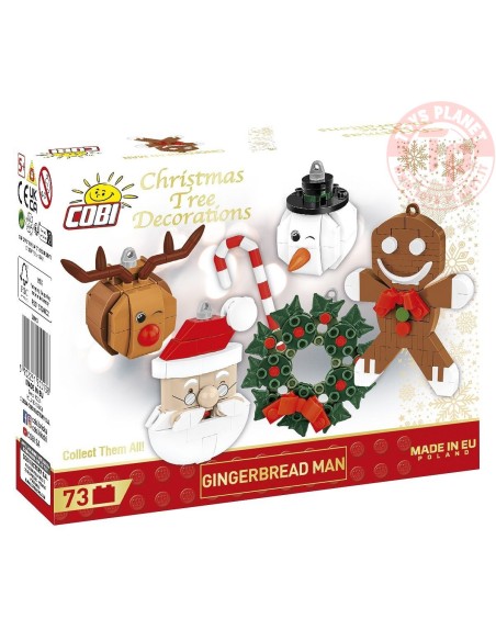 Christmas tree decorations - Gingerbread Man COBI 20013 COBI