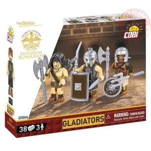 GLADIATORS 3 figurines with accessories COBI 20066 COBI