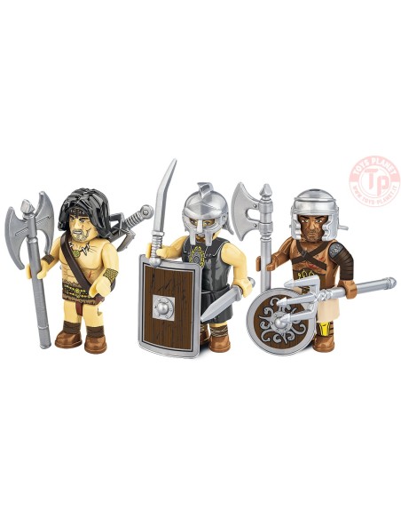 GLADIATORS 3 figurines with accessories COBI 20066 COBI