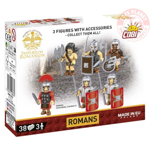 ROMANS 3 figurines with accessories COBI 20067 COBI