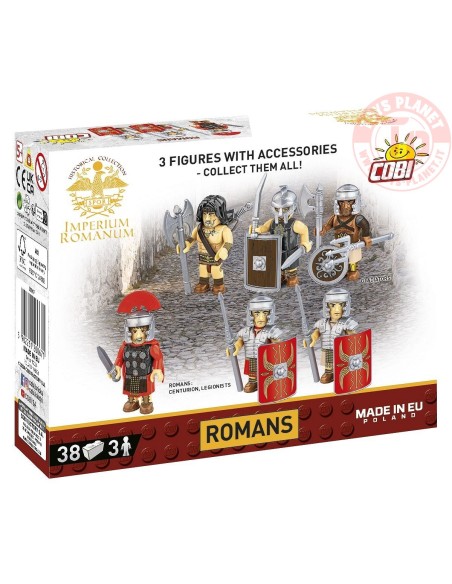 ROMANS 3 figurines with accessories COBI 20067 COBI