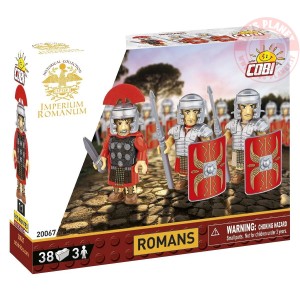 ROMANS 3 figurines with accessories COBI 20067 COBI