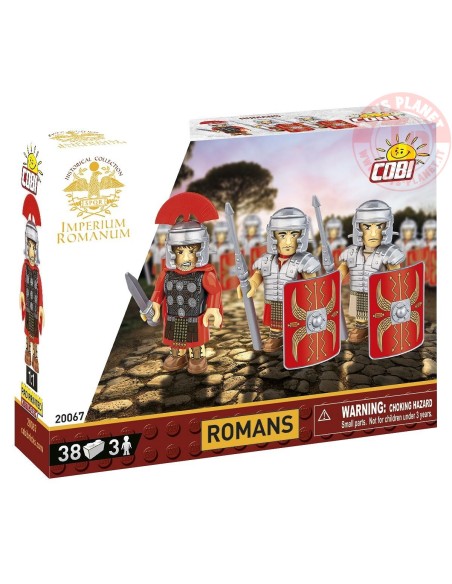 ROMANS 3 figurines with accessories COBI 20067 COBI
