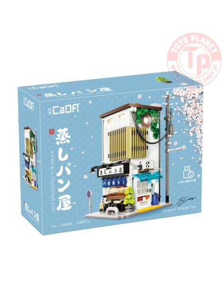 CADA C66006W Japanese Stuffed Bun House - 1108 pz. CADA