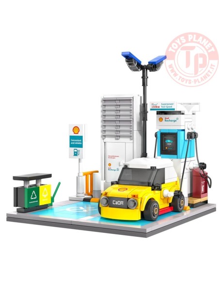 Shell Car Wash - 294 pz CADA C66030W CADA Shell Car Wash - 294 pz CADA C66030W CADA