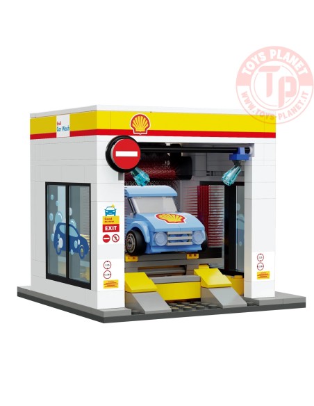 Shell Car Wash - 294 pz CADA C66030W CADA Shell Car Wash - 294 pz CADA C66030W CADA