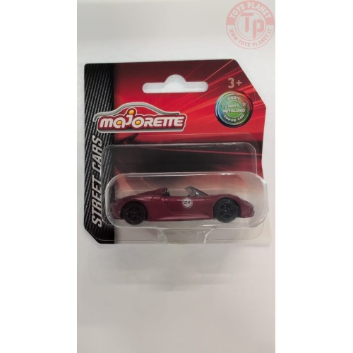 PORSCHE 918 SPYDER ROSSA 1:64 MAJ43 MAJORETTE