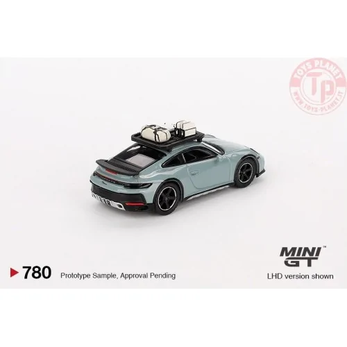 PORSCHE 911 992 DAKAR SHADE GREEN METALLIC 2024 1:64 MGT00780-L MINI GT