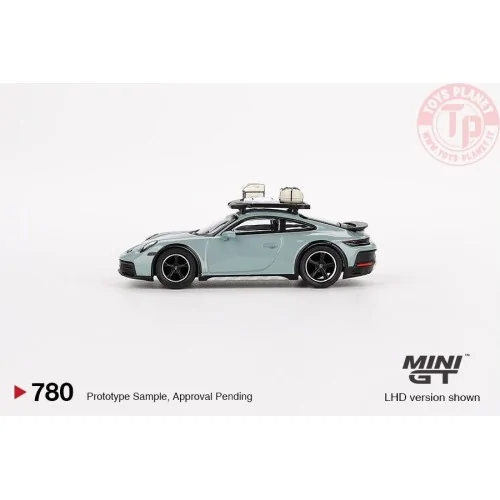 PORSCHE 911 992 DAKAR SHADE GREEN METALLIC 2024 1:64 MGT00780-L MINI GT
