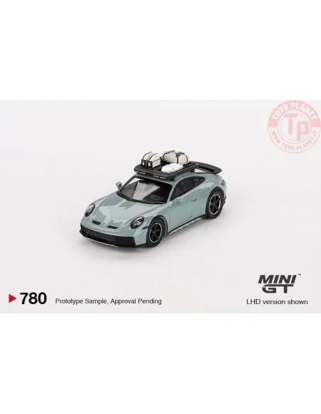 PORSCHE 911 992 DAKAR SHADE GREEN METALLIC 2024 1:64 MGT00780-L MINI GT