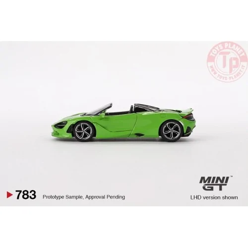 MCLAREN 720S SPIDER MANTIS GREEN 2024 1:64 MGT00783-L MINI GT