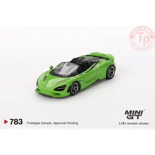MCLAREN 720S SPIDER MANTIS GREEN 2024 1:64 MGT00783-L MINI GT