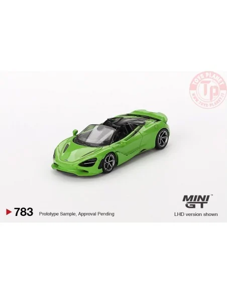 MCLAREN 720S SPIDER MANTIS GREEN 2024 1:64 MGT00783-L MINI GT