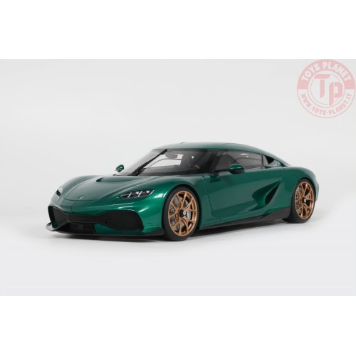 KOENIGSEGG GEMERA RACING GREEN 2024 1:18 GT888 GT SPIRIT
