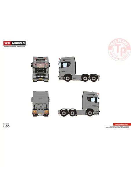 SCANIA S HIGHLINE CS20H 6X2 TWIN STEER SVENDGAARD WSI 01-4365 WSI MODELS