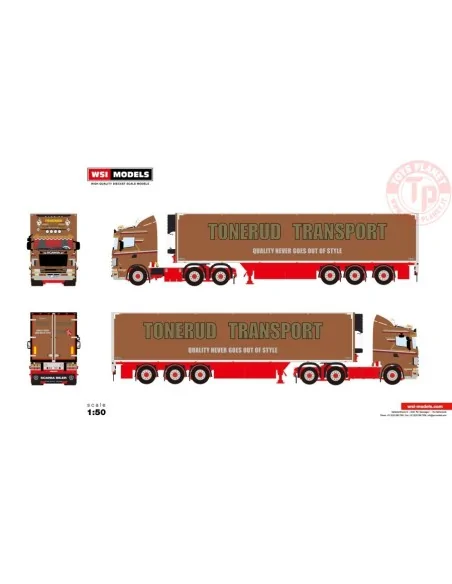 SCANIA 4 SERIES FLAT ROOF 6X2 TAG AXLE REEFER TRAILER - 3 AXLE TONERUD WSI 01-4396 WSI MODELS SCANIA 4 SERIES FLAT ROOF 6X2 TAG AXLE REEFER TRAILER - 3 AXLE TONERUD WSI 01-4396 WSI MODELS