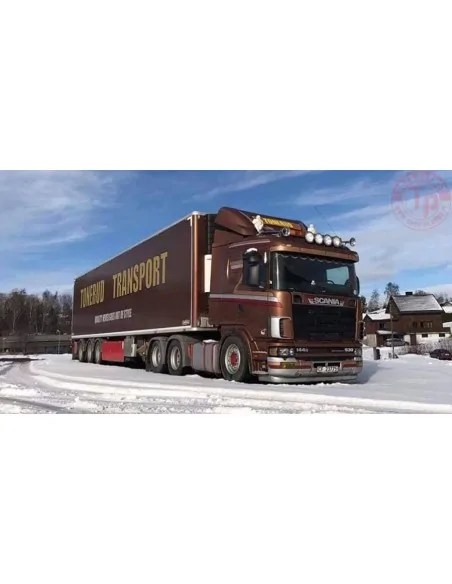 SCANIA 4 SERIES FLAT ROOF 6X2 TAG AXLE REEFER TRAILER - 3 AXLE TONERUD WSI 01-4396 WSI MODELS SCANIA 4 SERIES FLAT ROOF 6X2 TAG AXLE REEFER TRAILER - 3 AXLE TONERUD WSI 01-4396 WSI MODELS